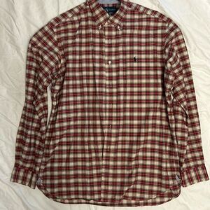 Ralph Lauren Long Sleeve Shirt Size Large Black, Red